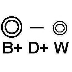 Генератор BOSCH 6566