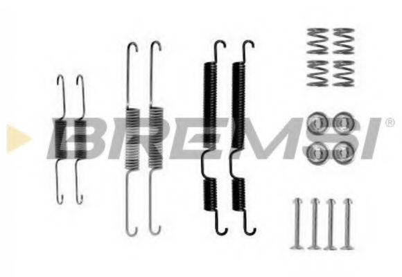 Комплектующие, тормозная колодка BREMSI SK0009