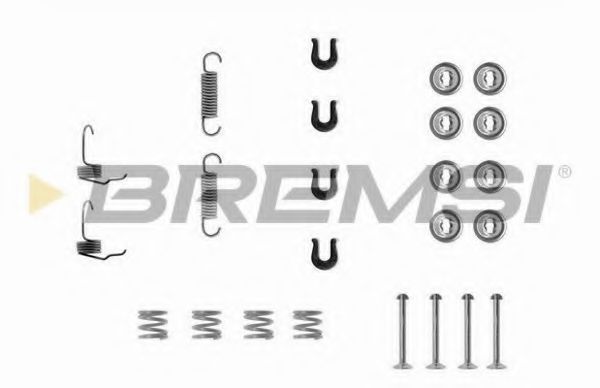 Комплектующие, тормозная колодка BREMSI SK0655