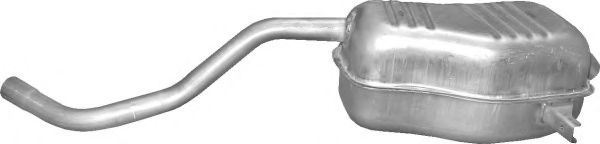 Глушитель выхлопных газов конечный POLMO 2133