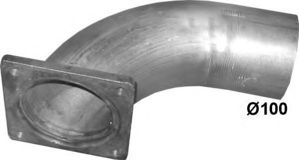 Труба выхлопного газа POLMO 69.73