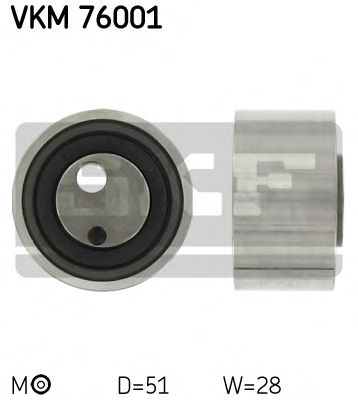 Натяжной ролик, ремень ГРМ SKF VKM 76001