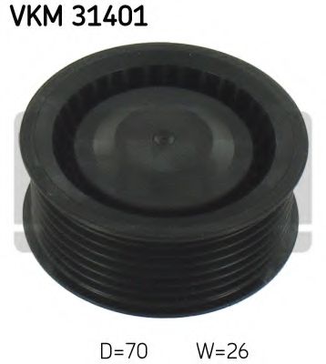 Паразитный / ведущий ролик, поликлиновой ремень SKF VKM 31401