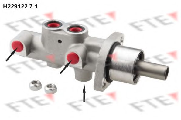 Главный тормозной цилиндр FTE H229122.7.1