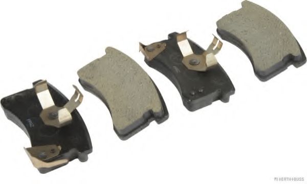 Комплект тормозных колодок, дисковый тормоз HERTH+BUSS JAKOPARTS J3606010