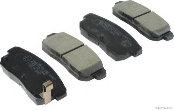 Комплект тормозных колодок, дисковый тормоз HERTH+BUSS JAKOPARTS J3613018