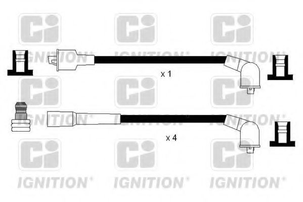 Комплект проводов зажигания QUINTON HAZELL XC1144