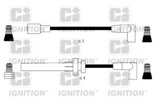 Комплект проводов зажигания QUINTON HAZELL XC1167