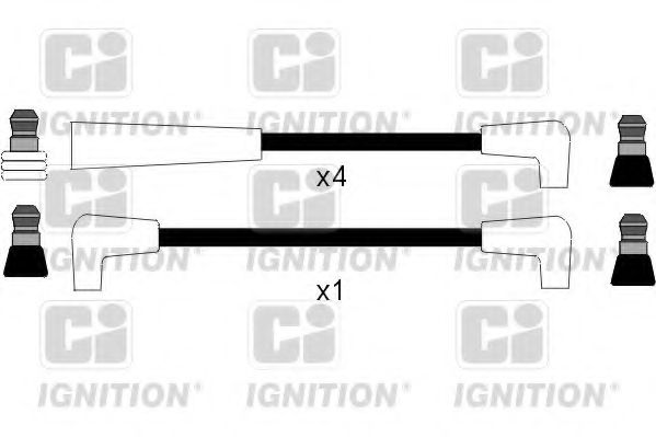 Комплект проводов зажигания QUINTON HAZELL XC743