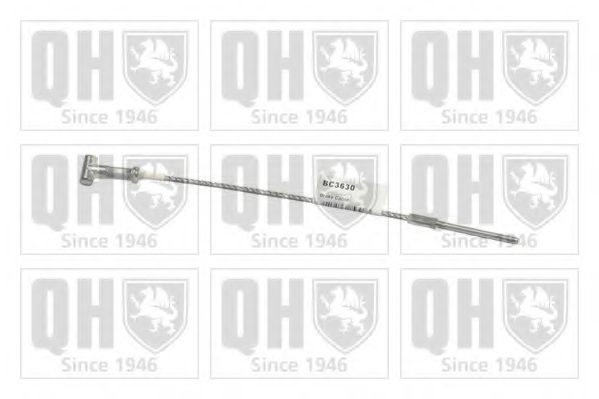 Трос, стояночная тормозная система QUINTON HAZELL BC3630