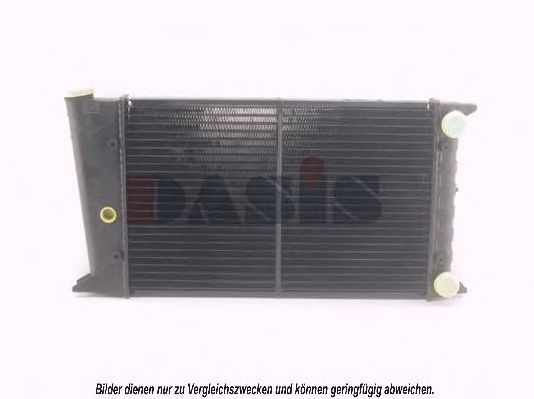 Радиатор, охлаждение двигателя AKS DASIS VW2004