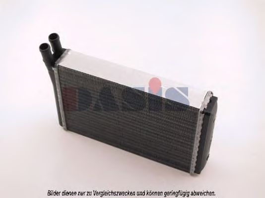 Теплообменник, отопление салона AKS DASIS C01001