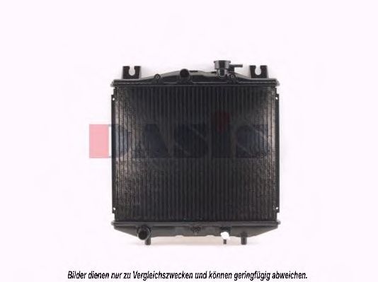 Радиатор, охлаждение двигателя AKS DASIS 2500801