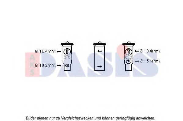 Расширительный клапан, кондиционер AKS DASIS 840239N