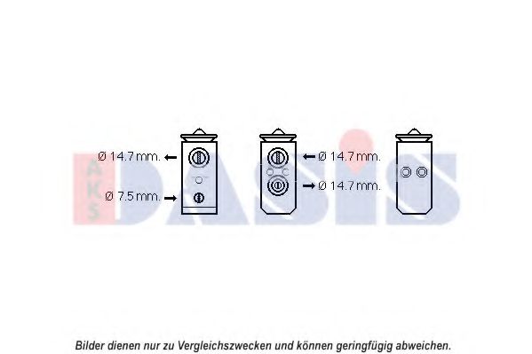 Расширительный клапан, кондиционер AKS DASIS 840246N