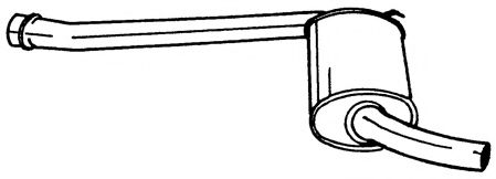 Предглушитель выхлопных газов AKS DASIS SG50328