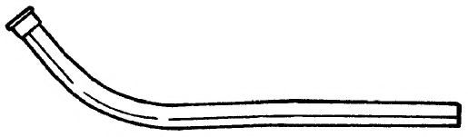 Труба выхлопного газа AKS DASIS SG45102