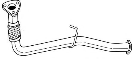 Труба выхлопного газа AKS DASIS SG32128