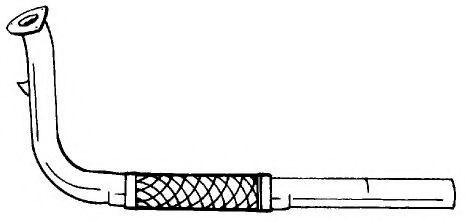 Труба выхлопного газа AKS DASIS SG16132