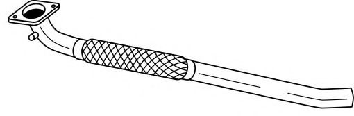 Труба выхлопного газа AKS DASIS SG11124