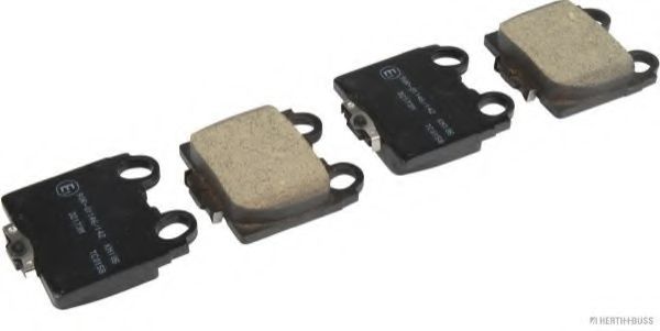 Комплект тормозных колодок, дисковый тормоз OPTIMAL 10417