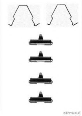 Комплектующие, колодки дискового тормоза MAGNETI MARELLI 600000102300