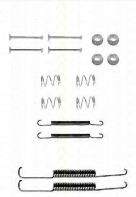 Комплектующие, тормозная колодка OEMparts 1605297