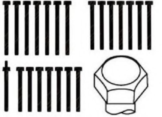 Комплект болтов головки цилидра PAYEN HBS229
