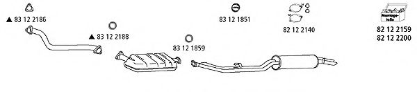 Система выпуска ОГ HJS BMW_43