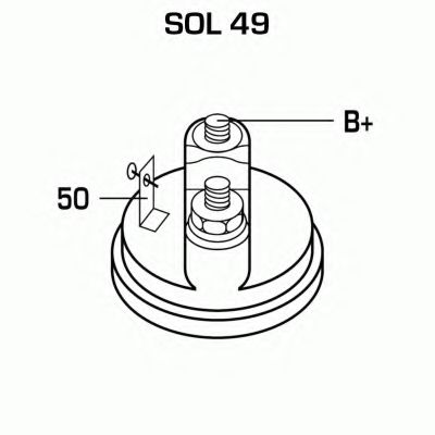 Стартер DELCO REMY DS1541