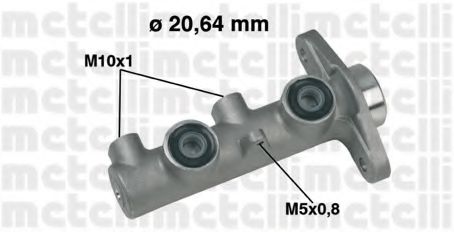 Главный тормозной цилиндр METELLI 05-0328