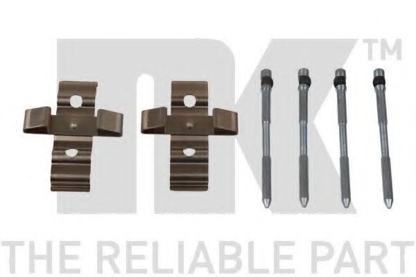 Комплектующие, колодки дискового тормоза NK 79101848