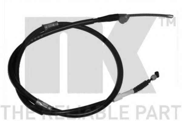 Трос, стояночная тормозная система NK 904592