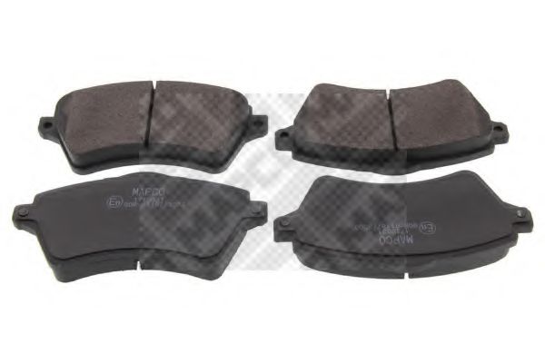 Комплект тормозных колодок, дисковый тормоз MAPCO 6742