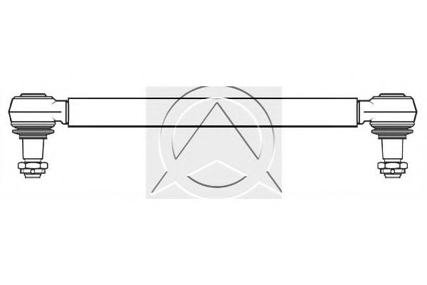 Поперечная рулевая тяга SIDEM 501031