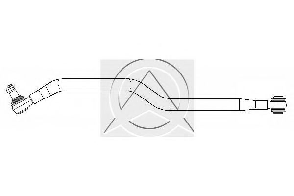 Продольная рулевая тяга SIDEM 625433