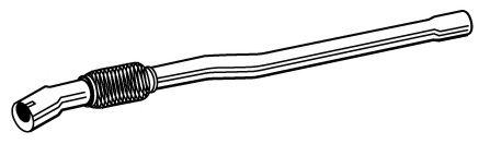 Труба выхлопного газа FONOS 10504