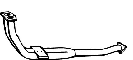 Труба выхлопного газа MEFEX 5652