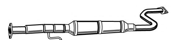 Средний глушитель выхлопных газов EBERSPÄCHER 07320