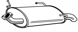 Глушитель выхлопных газов конечный FONOS 614284