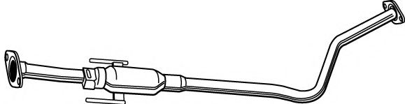 Средний глушитель выхлопных газов FONOS 23522