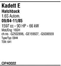 Система выпуска ОГ FONOS OP40022