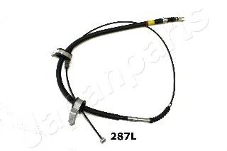 Трос, стояночная тормозная система JAPANPARTS BC-287L