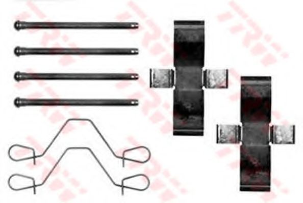 Комплектующие, колодки дискового тормоза QH Benelux 4738