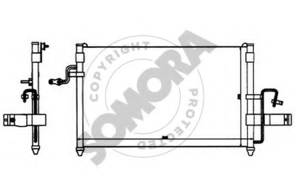 Конденсатор, кондиционер SOMORA 062060