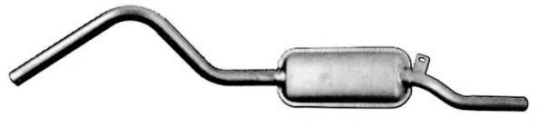 Глушитель выхлопных газов конечный IMASAF 352107