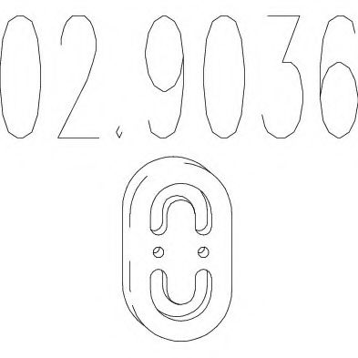 Буфер, глушитель MTS 02.9036