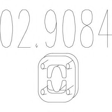 Буфер, глушитель MTS 02.9084