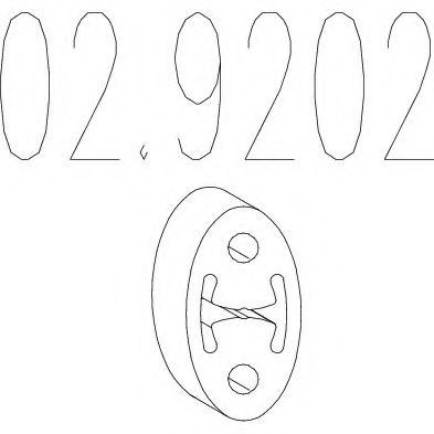 Буфер, глушитель MTS 02.9202