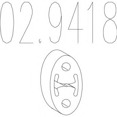 Буфер, глушитель MTS 02.9418